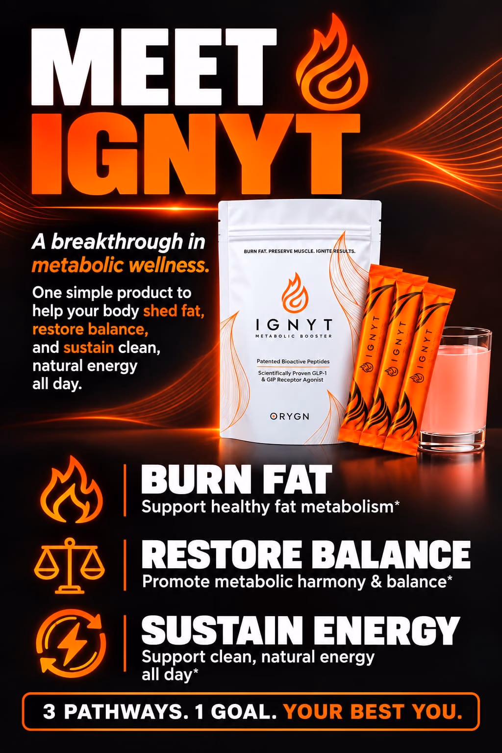 Meet IGNYT — client-supplied IGNYT flyer